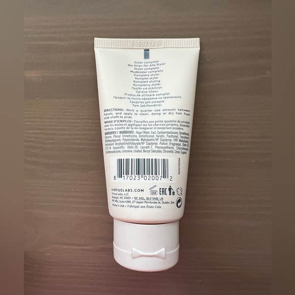 Virtue Cr Create 6-in-1 Hair Smoothing Styler 2oz/ 60ml New - Picture 2 of 6